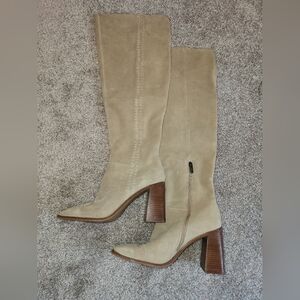 Vince Camuto Size 10M‎ Tan Womens Tall Boots